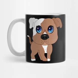 Chibi Pitbull Staffordshire Mug